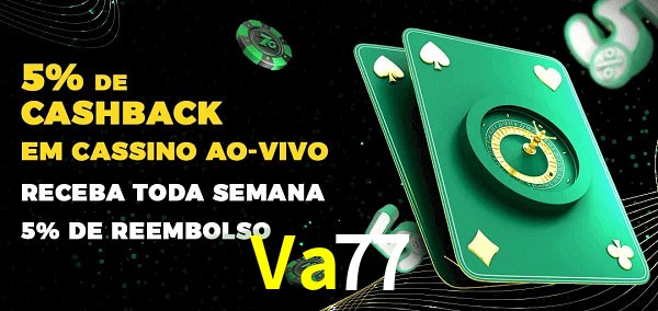 Promoções do cassino ao Vivo Va77